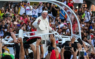 ローマ法王 国境壁建設で移民めぐる 恐怖感 を非難 写真7枚 国際ニュース Afpbb News