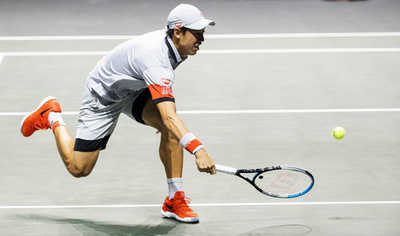 錦織は初戦敗退、エルベールにストレート負け オープン13