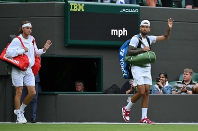 チチパスとキリオスに罰金処分 ウィンブルドン