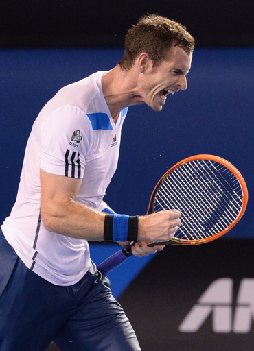 ミロを破ったマレーが3回戦に進出、全豪オープン