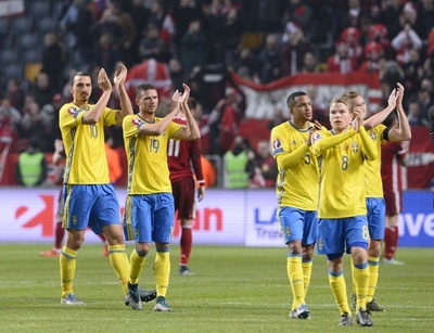 スウェーデンがデンマークに先勝、イブラが欧州予選9得点目を記録