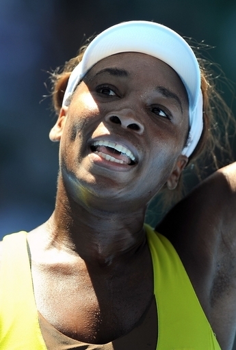 ヴィーナス スキアボーネに勝利し準々決勝進出、全豪オープンテニス