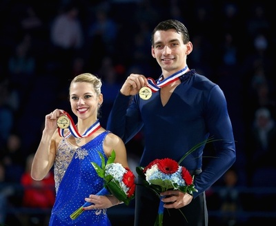 シメカ/クニーリム組がFSでも勢い維持し初優勝、フィギュア全米選手権