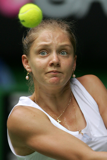 ＜テニス 07全豪オープン＞女子シングルス、チャクベターゼ シャラポワに敗れ4強入りならず - オーストラリア