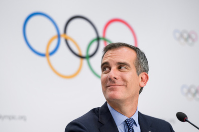 LA市長、2028年夏季五輪開催に合意しないのは「愚か」