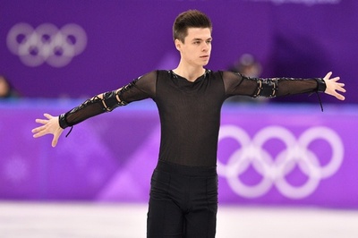 フィギュア男子SPで30位のパニオット、平昌五輪