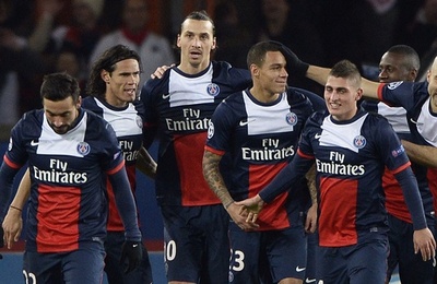 PSG、グループ首位で16強入り決める 欧州CL