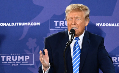 トランプ氏、上院超党派の合意に反発 ウクライナ支援・移民対策法案