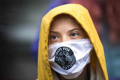 グレタさん、「老人」トランプ氏に「素晴らしい未来」願う