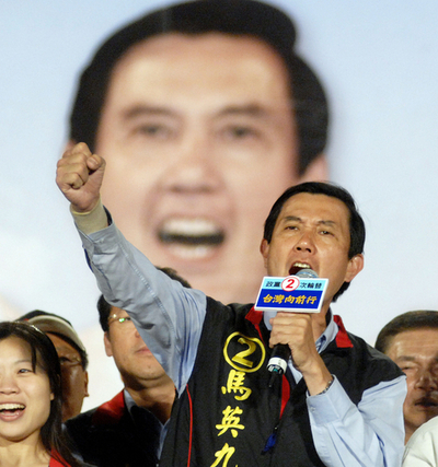 台湾総統選あす投開票、チベット暴動が影響か