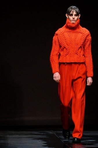 ＜14/15年秋冬ロンドン・メンズコレクション＞トップマン デザイン