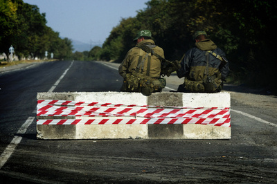 ロシア軍、南オセチアでジョージア市民射殺