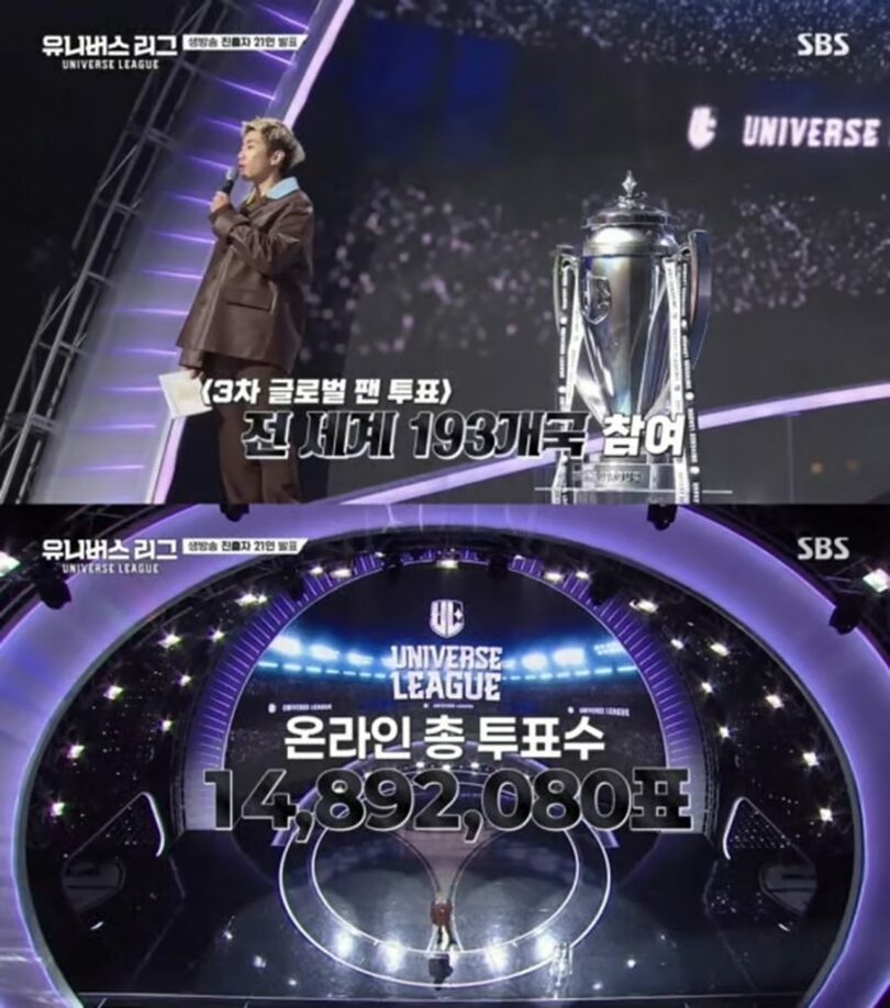 SBS ‘Universe League’ (c)STARNEWS