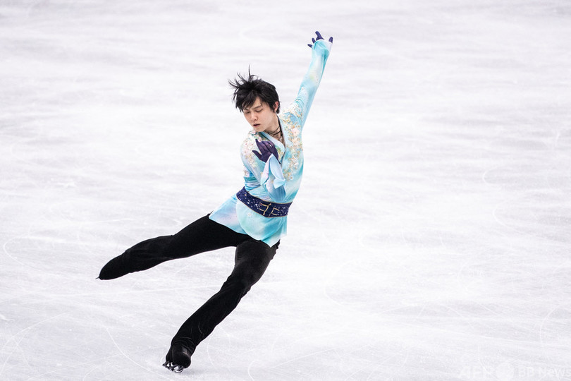 羽生が2季ぶりgpシリーズ参戦 Nhk杯など出場へ 写真1枚 国際ニュース Afpbb News