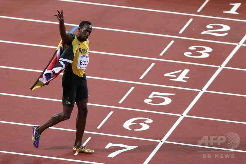 ボルト「スタートで終わった」、最後の100mは銅メダル 世界陸上