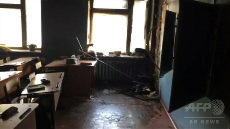 ロシア 10代少年がおので教室を襲撃 6人負傷 写真1枚 国際ニュース Afpbb News