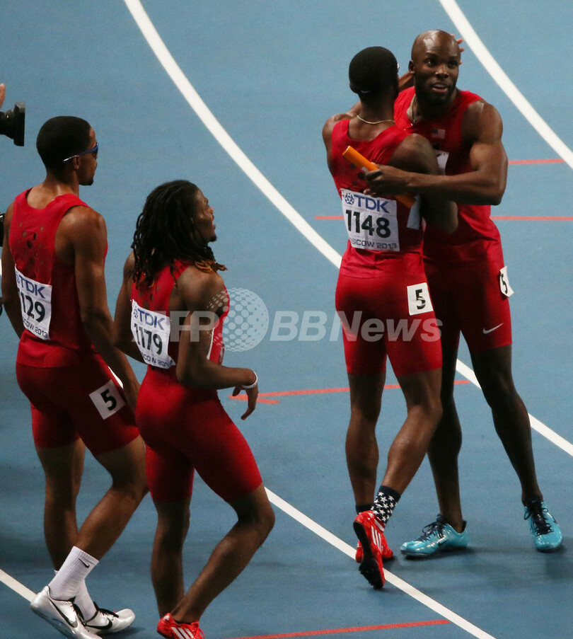 米国が男子4 400mリレーで優勝 第14回世界陸上 写真6枚 国際ニュース Afpbb News