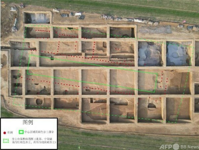 約四千年前の夏王朝の宮殿建築群遺跡が発見 中国中部