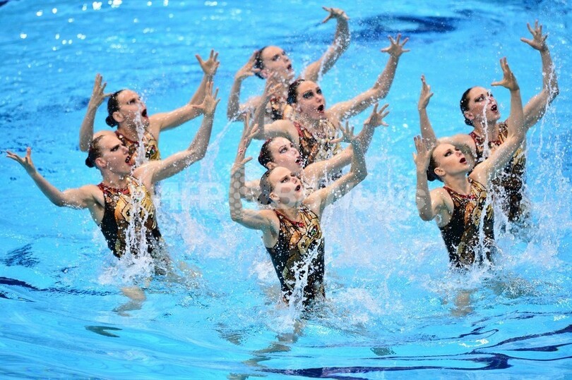 ロシアがシンクロナイズドスイミング・チームで4連覇