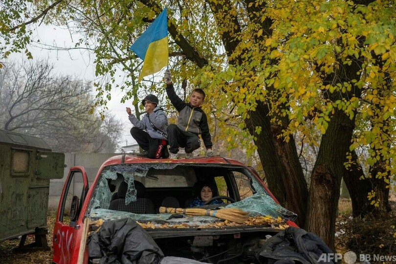 ロシア軍、ヘルソンでも「戦争犯罪400件以上」 ゼレンスキー大統領