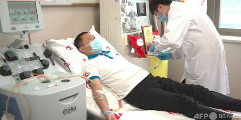 見知らぬ女性に造血幹細胞を提供、男性「娘も見知らぬ人に助けられた」 中国