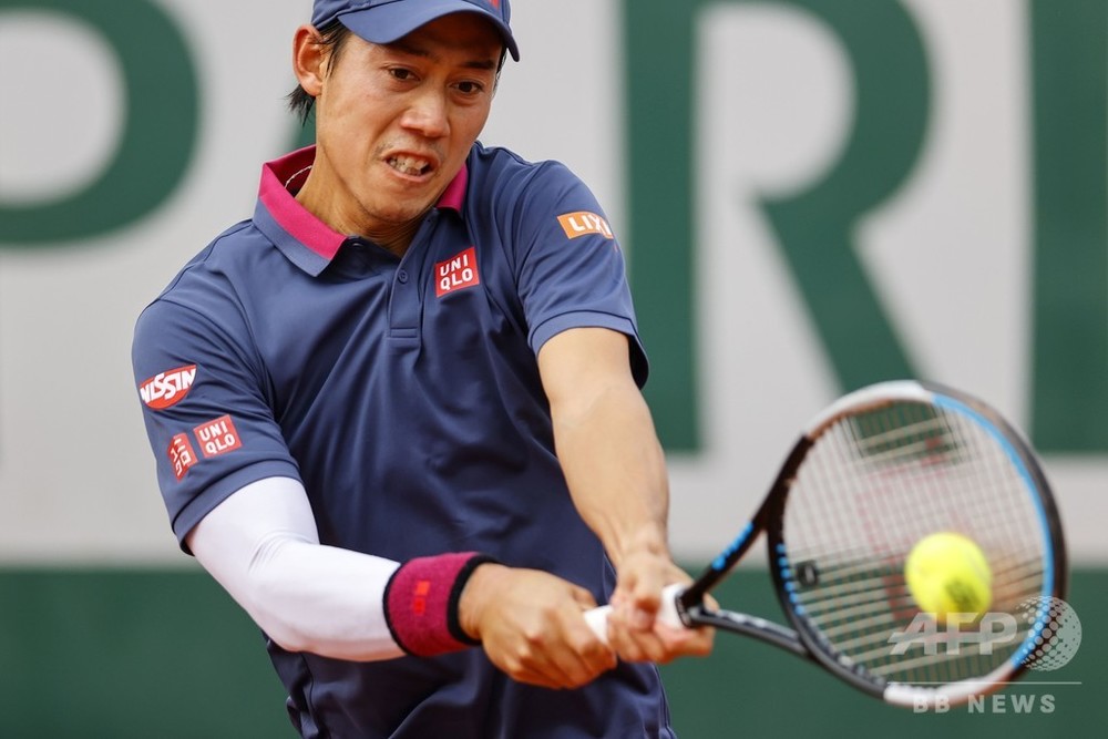 錦織フルセット負け、ナダルとの3回戦進出ならず 全仏OP - AFPBB News