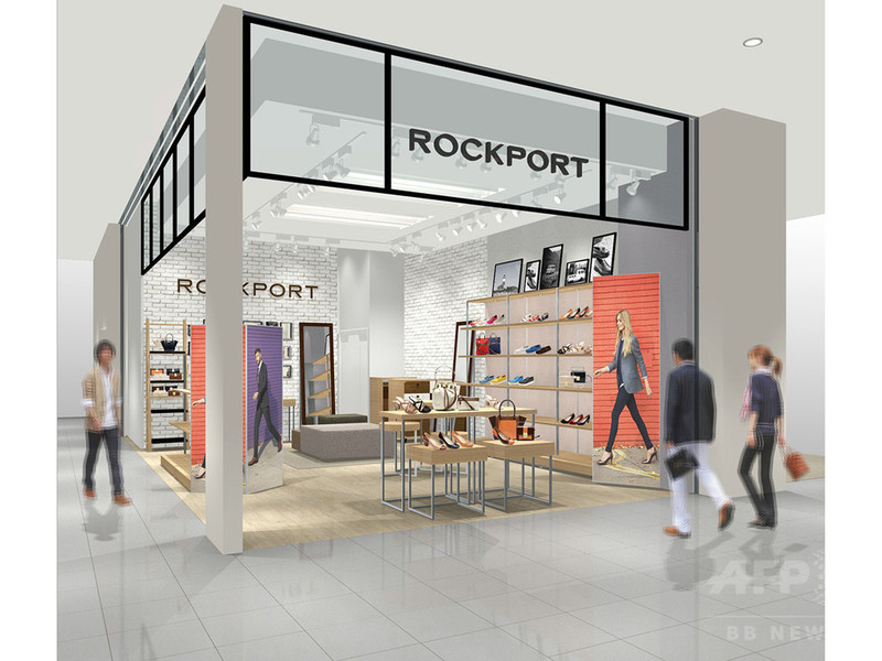 シューズブランド「ロックポート」直営店、青山通りにオープン
