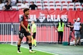 22-23フランス・リーグ1第8節、ニース対アンジェSCO。退場処分を受けたニースのジャン・クレア・トディボ（2022年9月18日撮影）。(c)Clement MAHOUDEAU / AFP