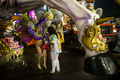 カーニバルシーズンが到来したブラジル。写真は、サンパウロ（Sao Paulo）で開催されたパレード1日目の様子（2012年2月18日撮影）。(c)AFP/YASUYOSHI CHIBA
