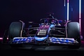 フォーミュラワン（F1、F1世界選手権）のアルピーヌが発表した2024年シーズンの新車「A524」（2024年2月7日撮影）。(c)Ben Stansall / AFP