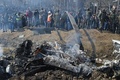 インド北部ジャム・カシミール州バッジャンに墜落したインド空軍機の残骸（2019年2月27日撮影）。(c)Tauseef MUSTAFA / AFP