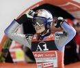 勝利を喜ぶトーマス・モルゲンシュテルン。(c)AFP/CALLE TOERNSTROEM