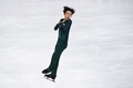 フィギュアスケート世界選手権、男子シングル・フリースケーティング（FS）。演技に臨む鍵山優真（2021年3月27日撮影）。(c)Jonathan NACKSTRAND / AFP