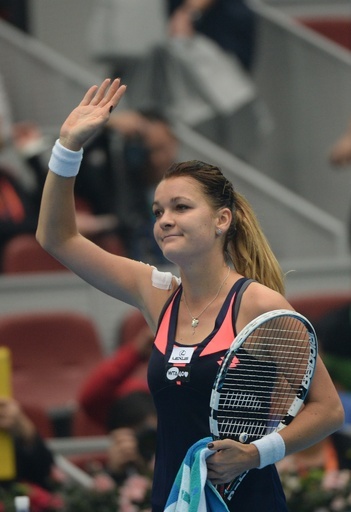 ラドワンスカが2回戦に進出、中国オープン