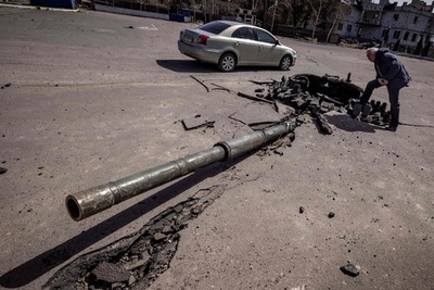 仏大使館、キーウに復帰へ 移転先の西部リビウから