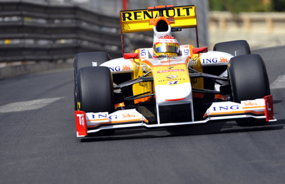 アロンソ フリー走行3回目でトップ、モナコGP