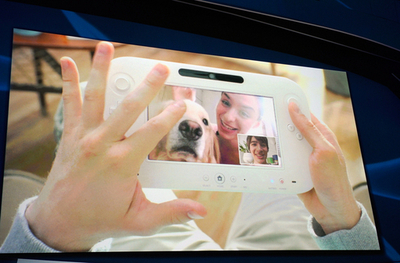 任天堂の新型ゲーム機「Wii U GamePad」、ソーシャル機能も搭載