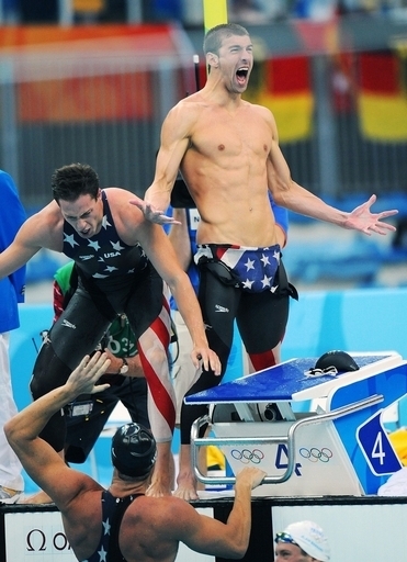 米国チーム 世界新で男子4x100メートルリレー制す