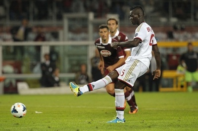 ミラン、終盤に追いつきトリノと引き分ける