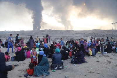 IS、モスル市民を「人間の盾」に 米政府