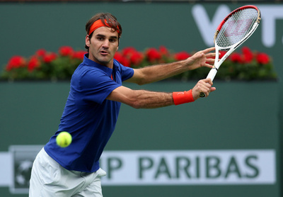 フェデラーが順当に2回戦突破、BNPパリバ・オープン