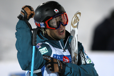 附田が第5戦で2位に、フリースタイルスキーW杯