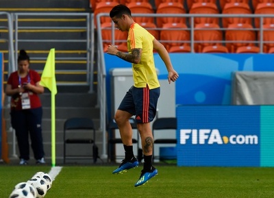 コロンビア代表指揮官、ハメスの日本戦起用は直前判断へ