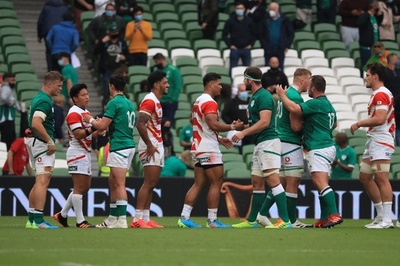 ラグビー日本はアイルランドに惜敗 後半一時逆転も競り負け
