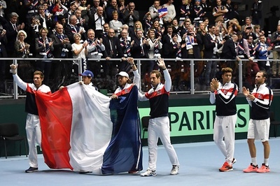 王者フランス、スペインやドイツがデ杯8強入り