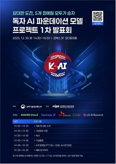 「グローバルAIの95％水準を目標に」…韓国政府、独自ファウンデーションモデルの成果を30日に公開
