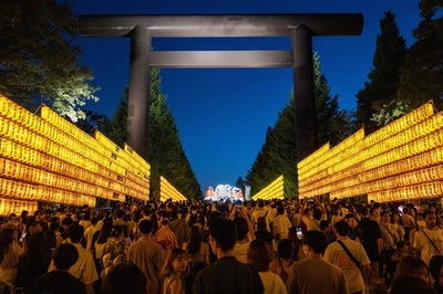 Mitama Matsuri summer festival held in Tokyo