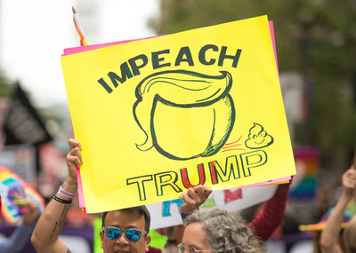 米民主党議員、トランプ氏の弾劾案提出 「司法妨害」を批判