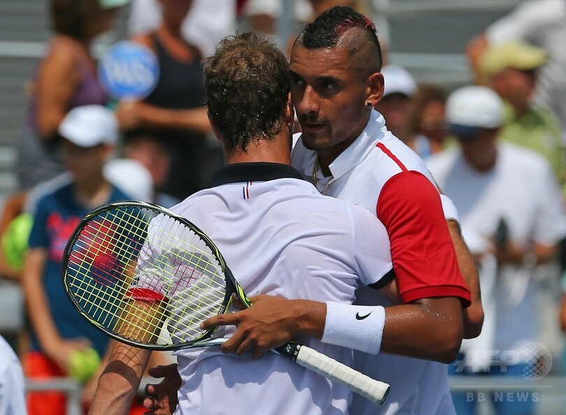 問題児キリオスがガスケに完敗、1回戦で姿消す W&Sオープン