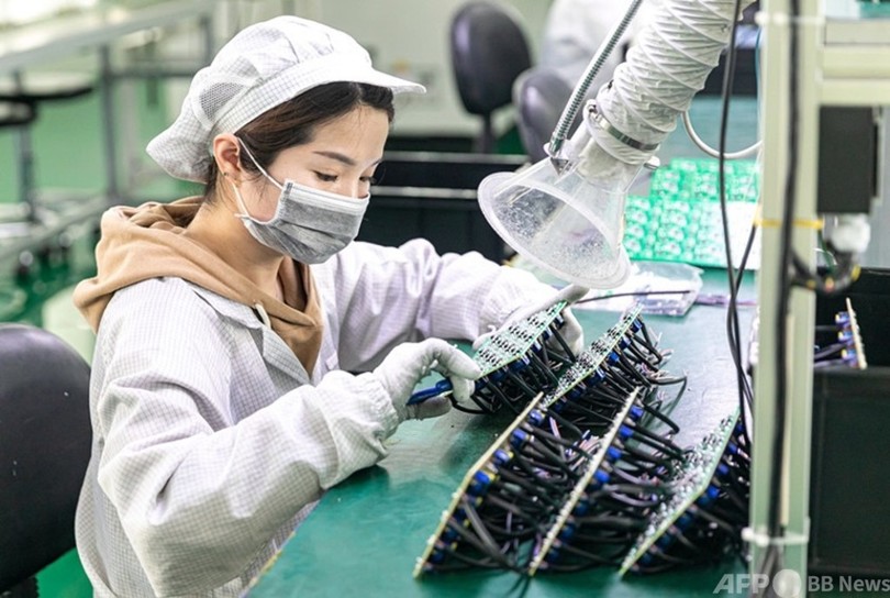 1~4月の中国国内外国投資、同期比38.6%増